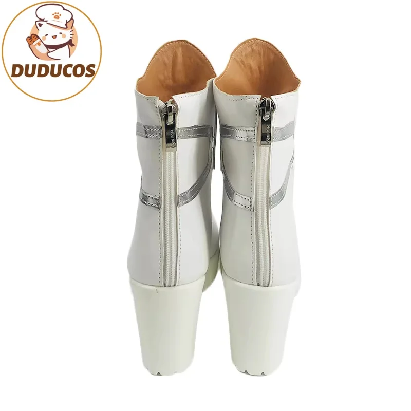 Yuuki Asuna Cosplay Shoes Anime Sword Art Online Cosplay DokiDoki Women White Shoes Yuuki Asuna Cosplay view 5
