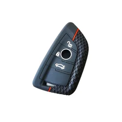Silicone Remote Car Key Cover Keychain Key Case For BMW X1 X3 X4 X5 X6 Series 1 2 3 5 7 G20 G02 G05 G31 G23 F34 F15 F40 IX3