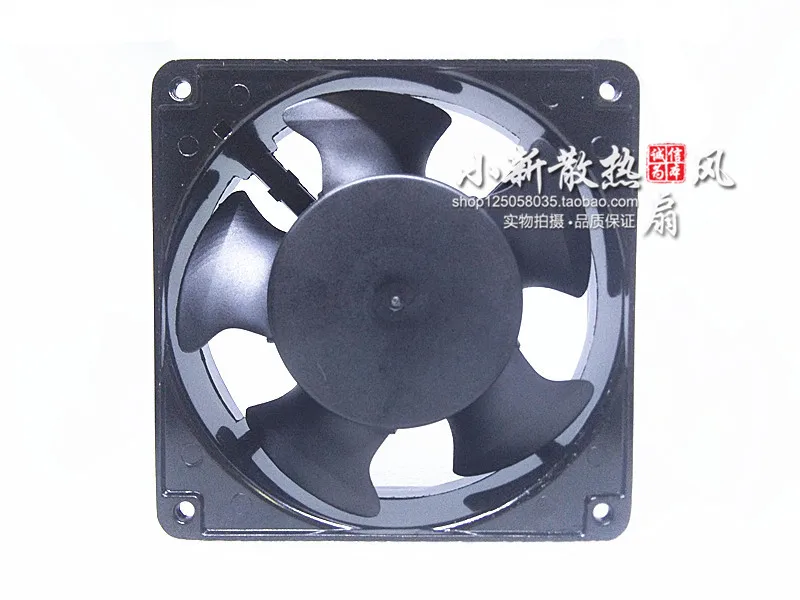 12038B2HT التيار المتناوب 220/240 فولت 0.17A 120x120x38 مللي متر 2-pin خادم مروحة التبريد