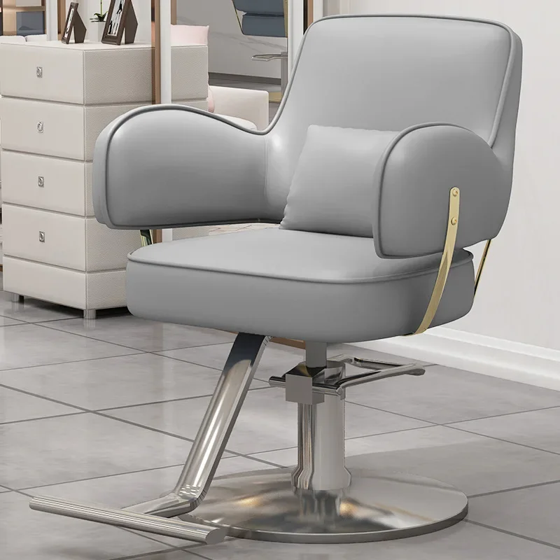 Luxury New Design Metal Hydraulic Modern Cheap Lift Comfortable Stylish Hair Beauty Salon Furniture Styling Barber Chair