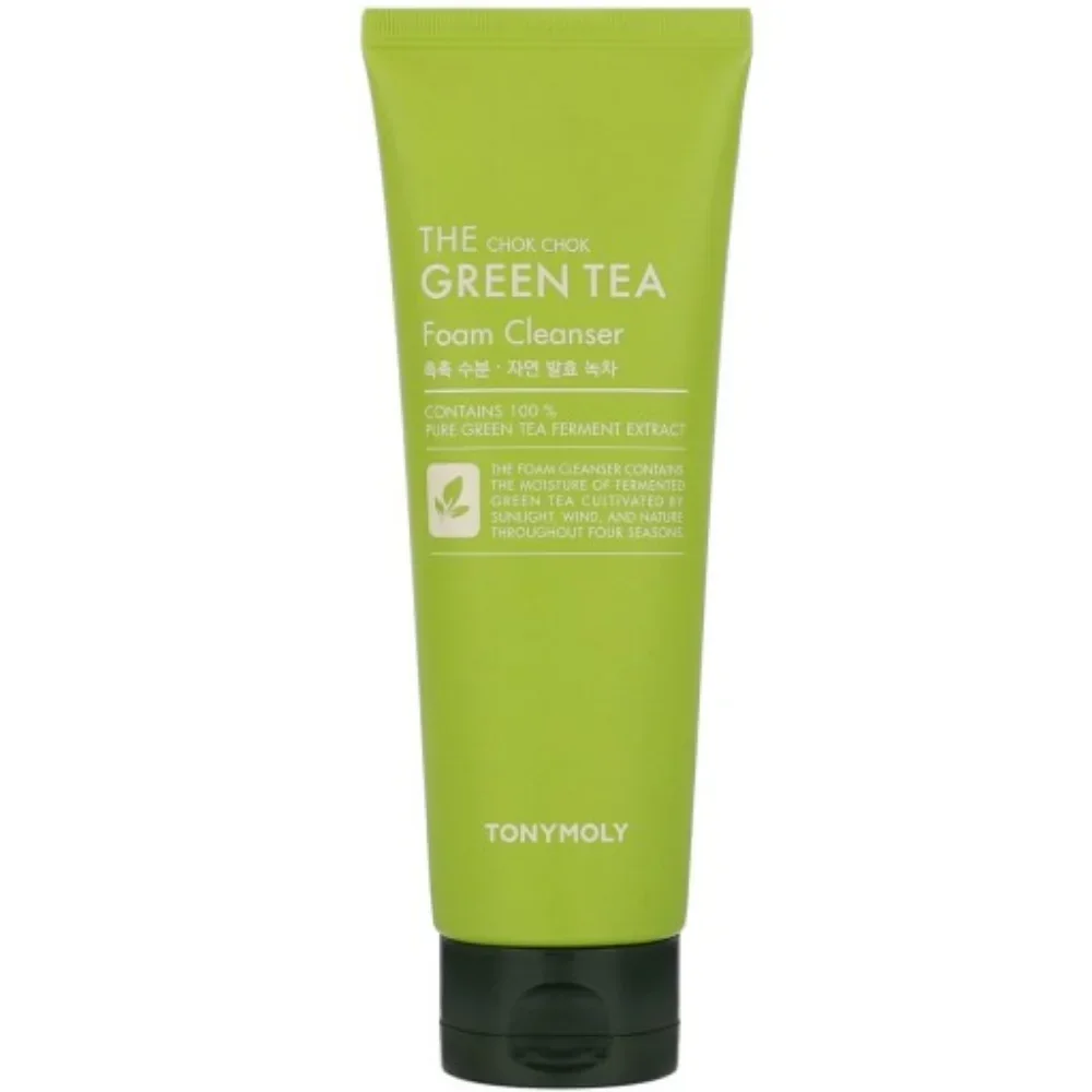 

Korea Tonymoly Green Tea Foam Cleanser 150ml Nourishing Deep Cleansing Pores Soothing Hydrating Antioxidant Skin Care Product