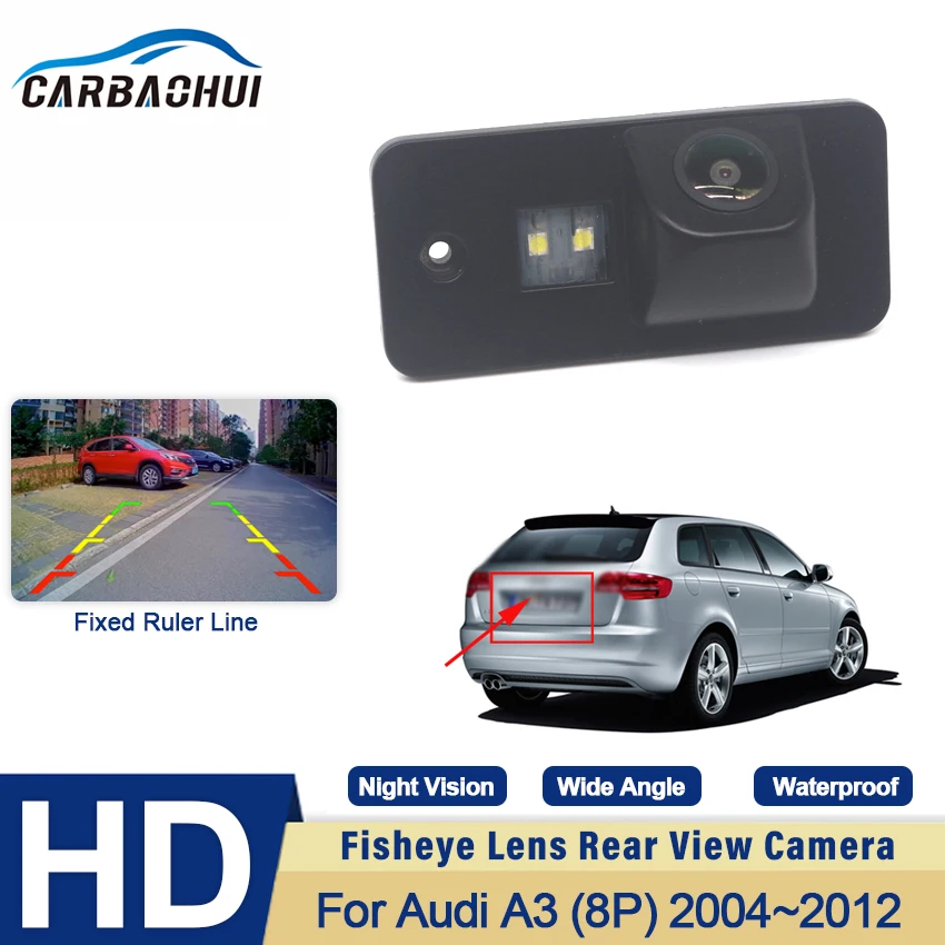 

HD Vehicle Back up Parking camera Car Reverse Rear View Camera For Audi A3 (8P) 2004 2005 2006 2007 2008 2009 2010 2011 2012