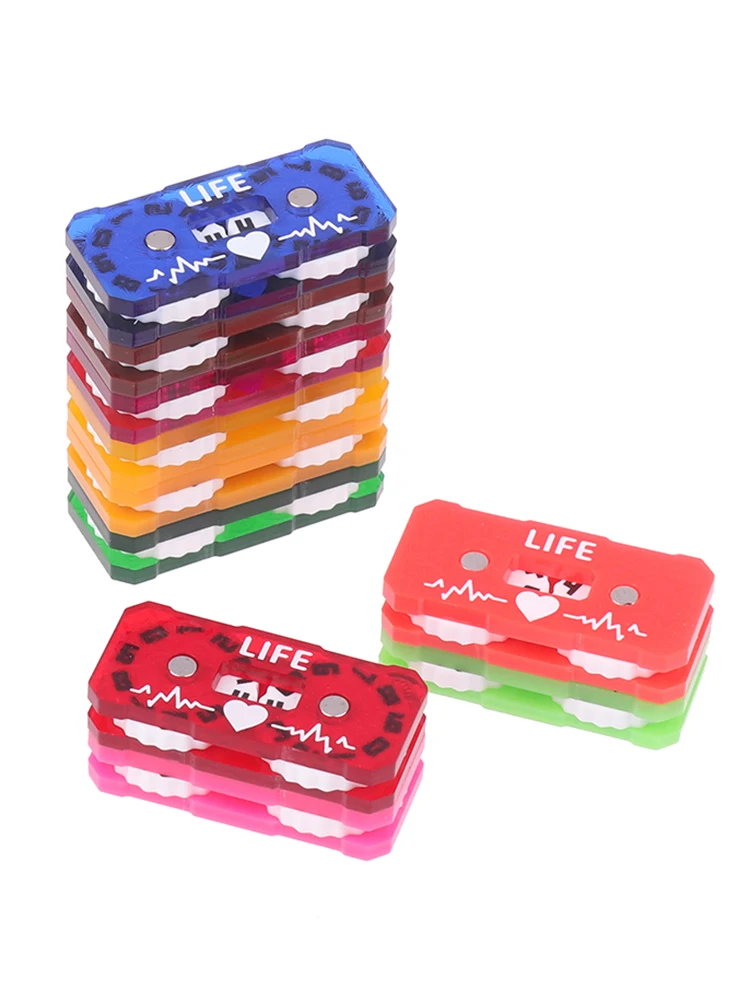 Traqueur de plaies aléatoire 41x20x9mm 00-99 1, traqueur sans exigence de peinture, traqueur de vie, compteur de jeu de société