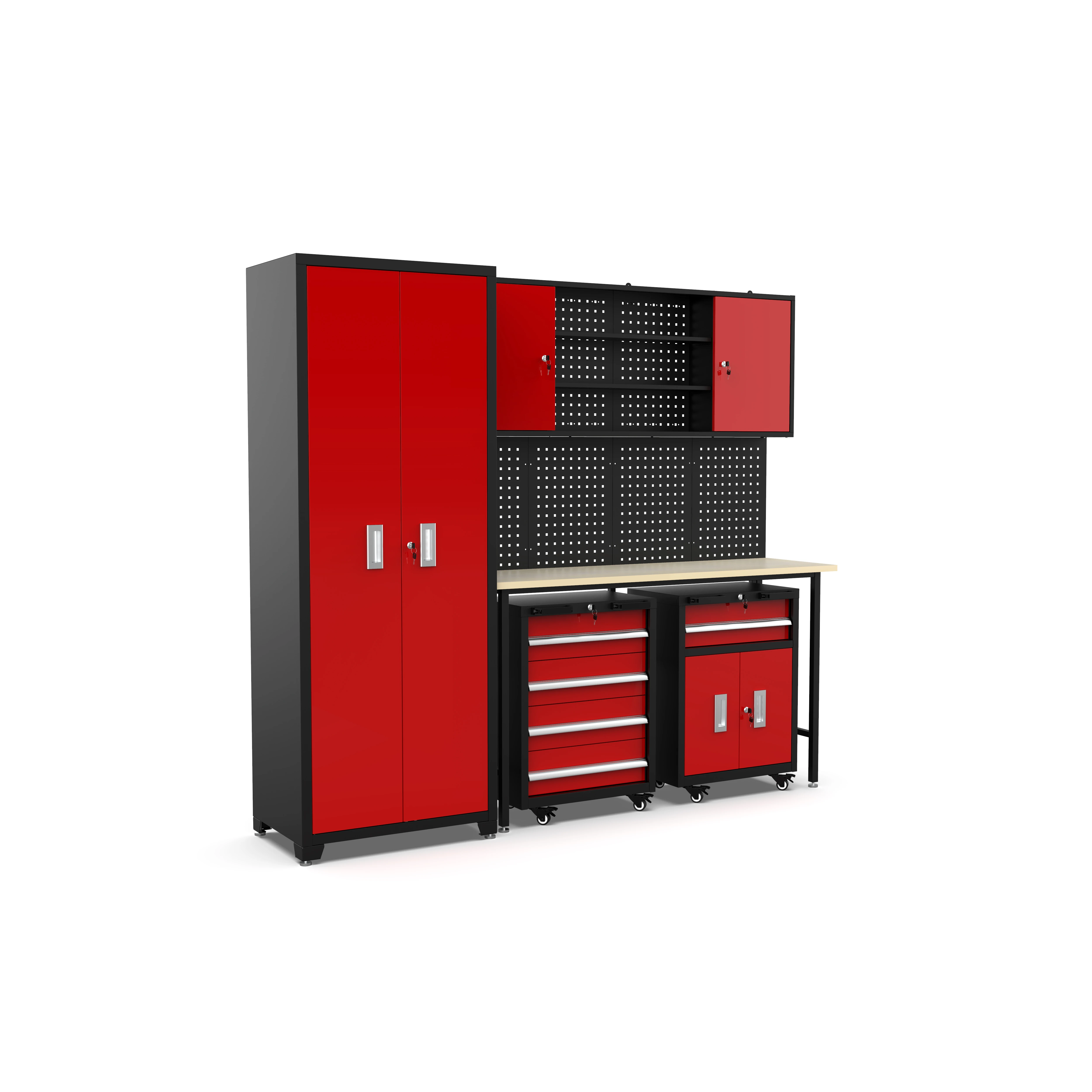 

Factory Workbench Workshop Cabinet Workbench Steel Tool Cabinets