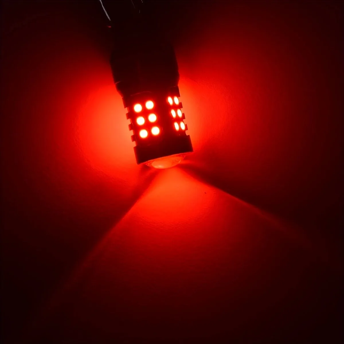 1 زوج الأحمر ستروب/وامض وامض LED مصباح 7443 7440 T20 LED لمبات لهوندا سيفيك أكورد الفرامل الذيل ضوء بدوره أضواء الإشارة