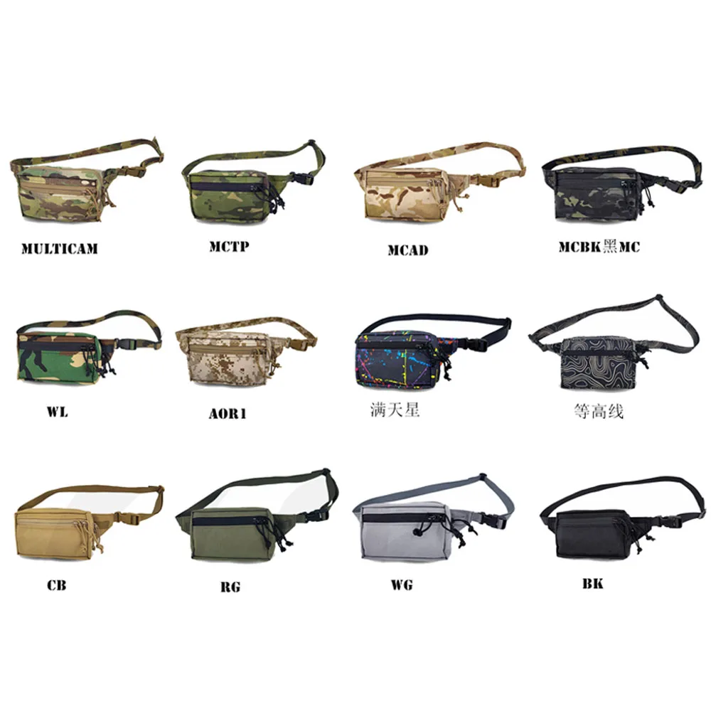 Outdoor SS Fanny SACK Mk3 Waist Bag Pouch Crossbody Bag Travel MC  Imported Multi Color