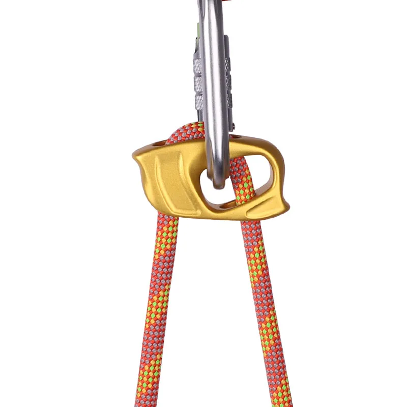 

Adjustable lanyard anti-fall equipment tail safety rope for high-altitude rock climbing