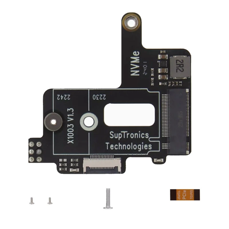 X1003 PCIE Expansion Board For Raspberry Pi 5 Pcie To M.2 Nvme SSD Expansion Board For 2242 2230 NVME SSD