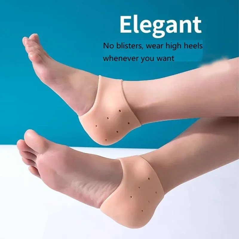 New 2pcs Protege Talon Back Shoes Insert Silicone Heel Protection Talon Shoe Heel Pads Repair Back for Sneakers