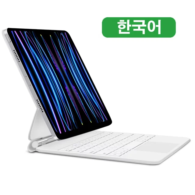 Goojodoq teclado mágico para ipad pro 11 2024 air 4 air 5 air 6
