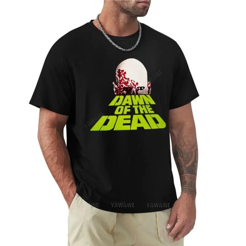 man summer for boys Dawn of the Dead vintage t shirt hippie clothes Tee shirt mens funny t shirts new men cotton tshirt