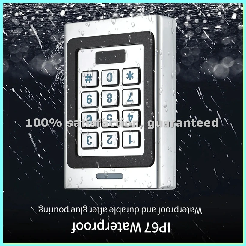 Access Controller IP67 RFID Card Door Access Controller Keypad Security Door Access Control System Door Access Control-ELEC