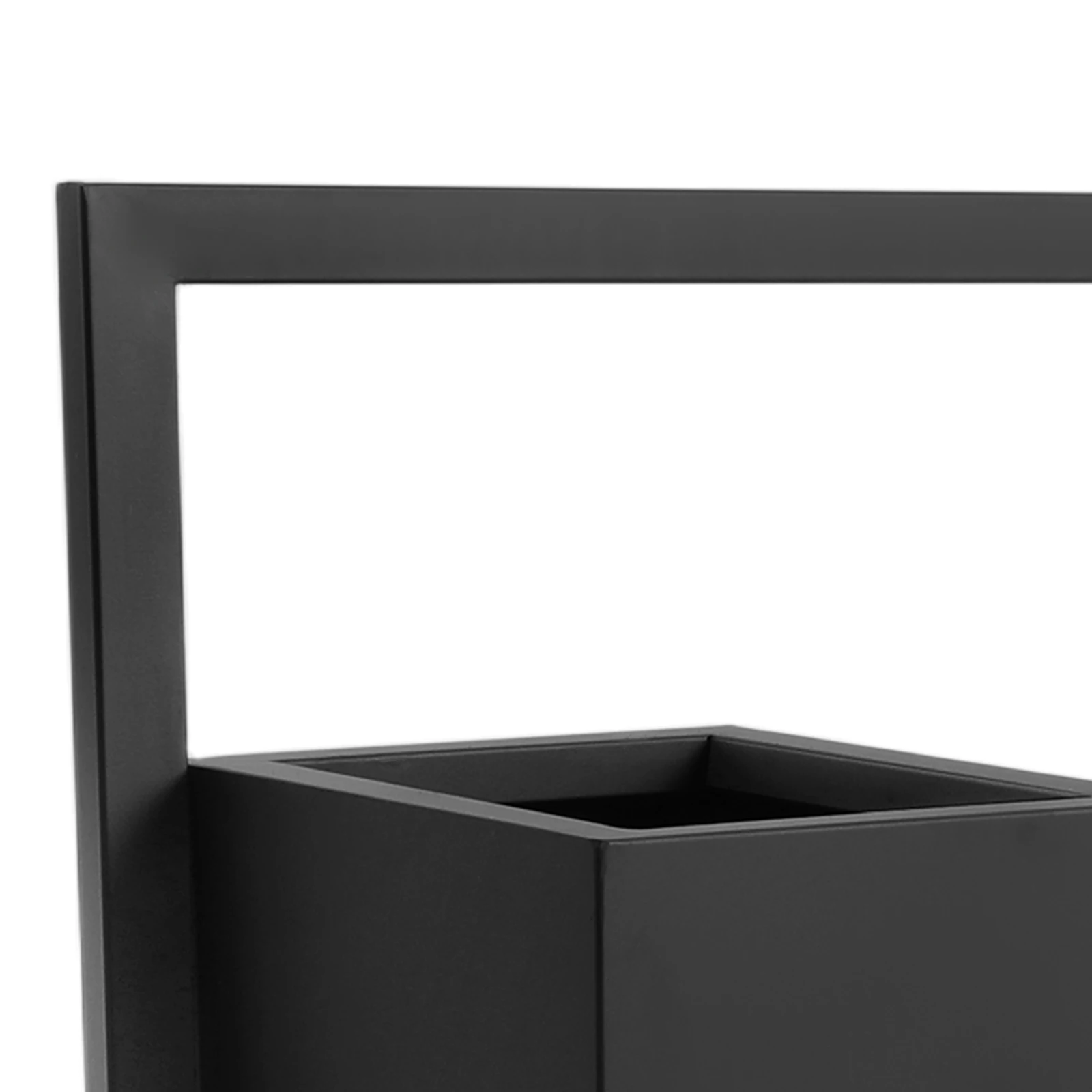 Metalowa wysoka donica na kwiaty i warzywa, duża donica do biur, ogrodów, holów, na tarasy