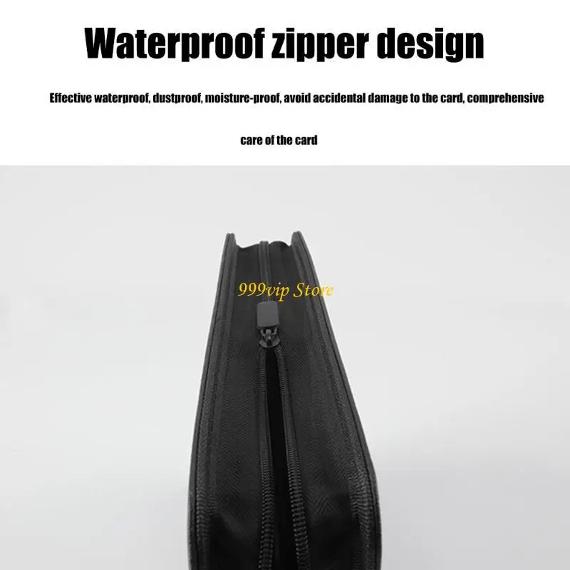 C90C 112 Pocket Waterproof Game Card Holder Game Card Album Gaming Cards Display Holder for Sports Card Gaming Cards