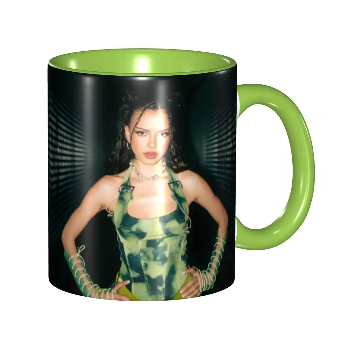 

Personalized Ninas Chubas Coffee Mug DIY Singer Music Printed Concert Fans Accessories Ceramic Tea Milk Mug Cup