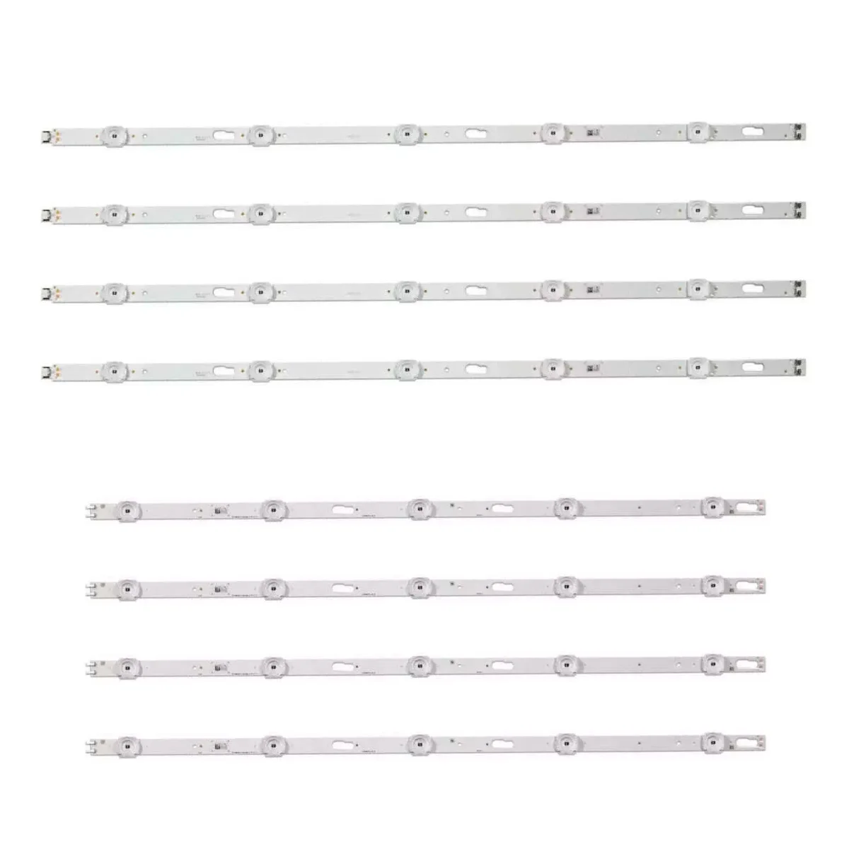 Kit 8 Bars Led Un55au7700 Un55tu7000 Un55tu7020 Un55tu8000