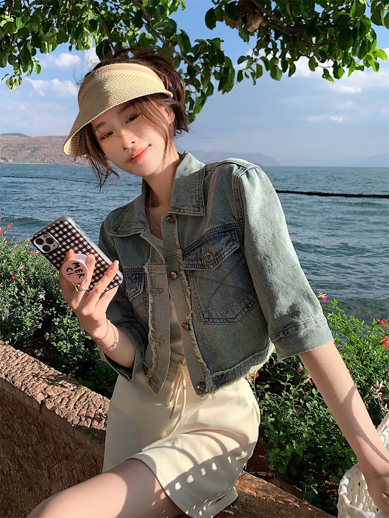 

Denim Coats Unisex Womens Winter Lambswool Lining Cotton-Padded Hooded Thicker Padding Four-Pocket Plush Cashmere Fleece-Lined