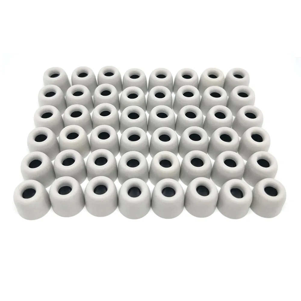 

48Pieces/24 Pair T100 3.0mm( L M S )Noise Isolating Foam Eartips For Headphones Earmuffs Foam Earpads