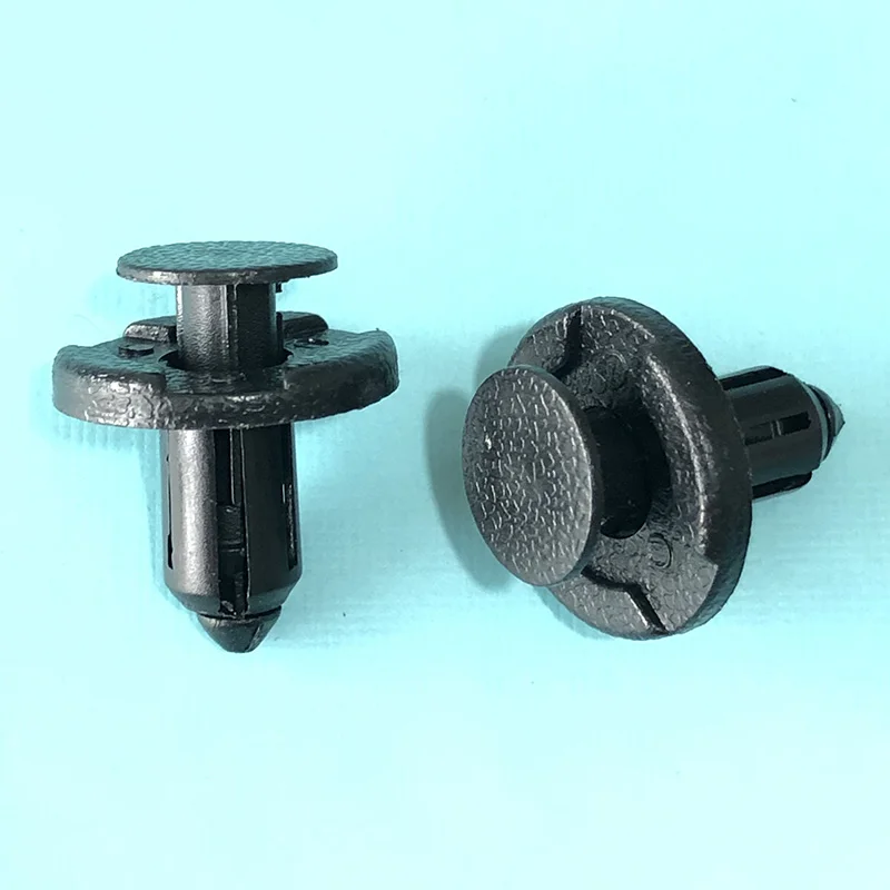 10 sztuk 8mm czarne plastikowe zapięcia samochodowe nity klipsy dla Suzuki Swift SX4 Jimny Ignis Alto Samurai Baleno Grand Vitara