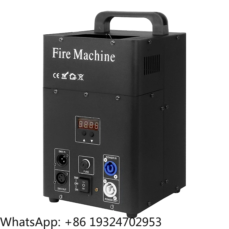 Hot Selling DM-X DJ Stage Flamethrower for Events Party Nightclub with Remote Control 150W Fountain Flamethrower