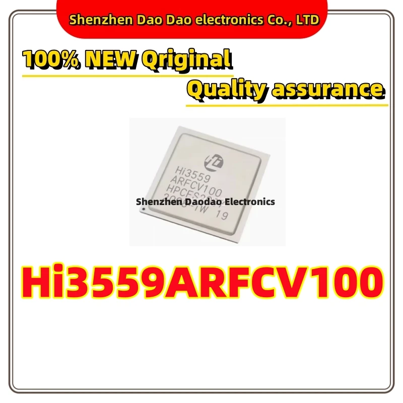 

HI3559ARFCV100 AI/VR/AR panoramic video monitor chip IC BGA-735