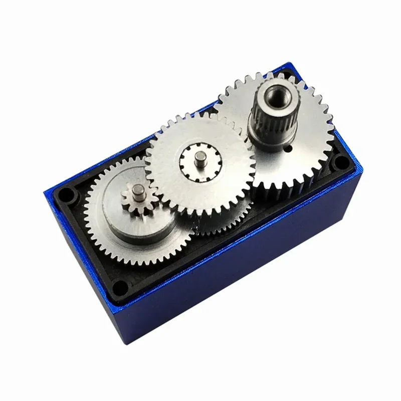 SPT5325LV 360 Graden Continue Rotatie 25 KG Digitale Metal Gear Dubbele As Servomotor 4.8-6 V voor RC Auto Robot DIY Model Onderdelen