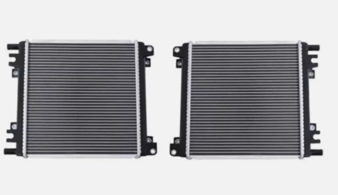 

AP01 Радиатор со стороны водителя и пассажира для Toyota Tundra 2022-2024 Sequoia 2023-2024 1655070040 1655070050