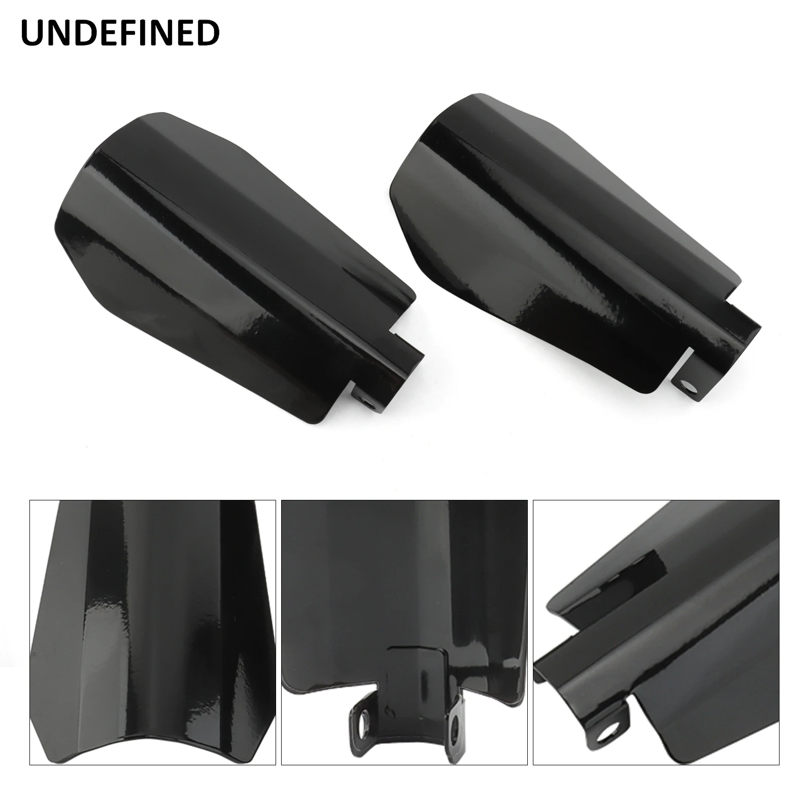 Black Shade Hand Guard Steel Motorcycle Handguards For Harley Sportster 883 Electra Street Road glide Road king Dyna Baggers