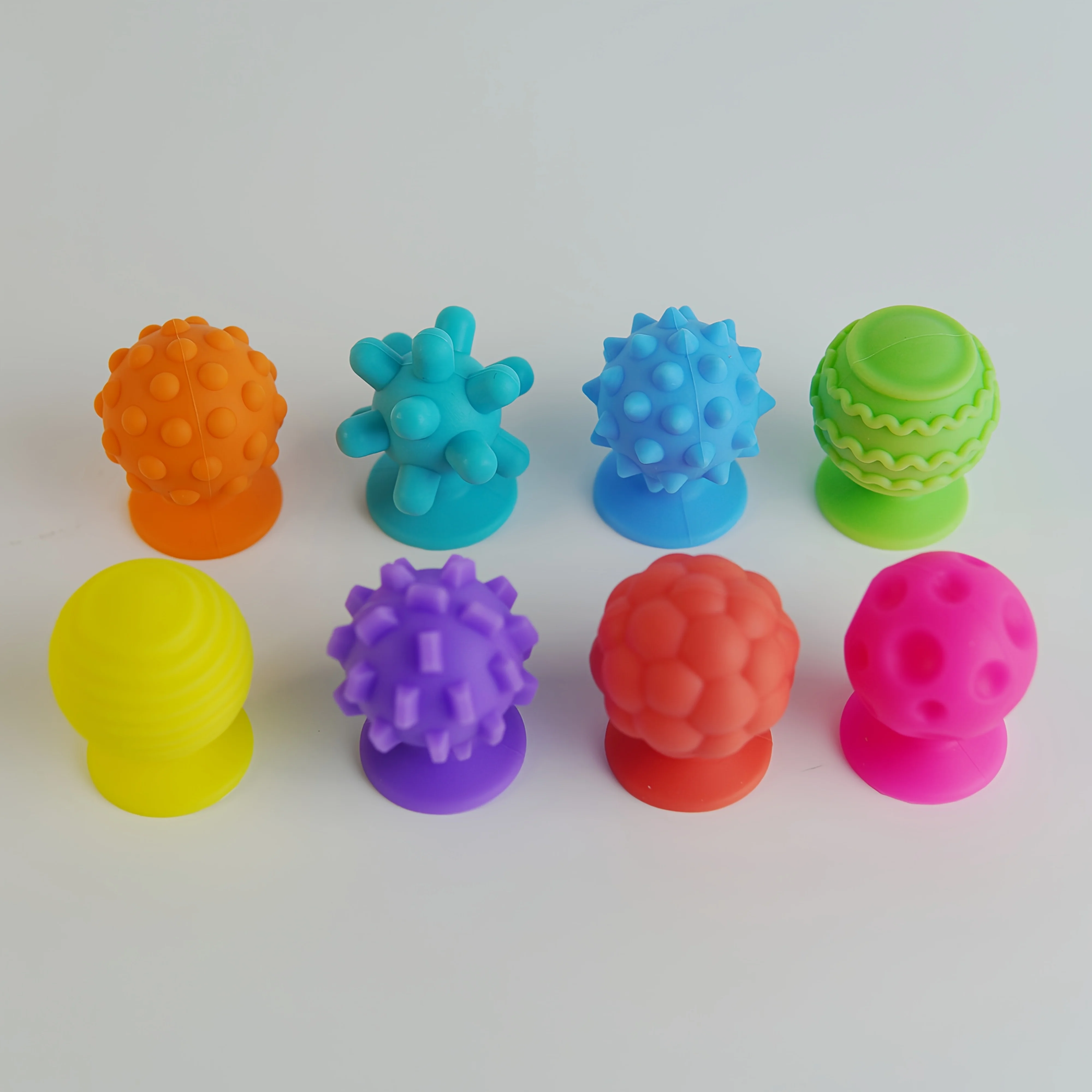 ألعاب أكواب الشفط الحسية - 8 عبوات من السيليكون لتخفيف القلق، مثالية للمنزل والمدرسة والحفلات هدايا عيد الميلاد #5