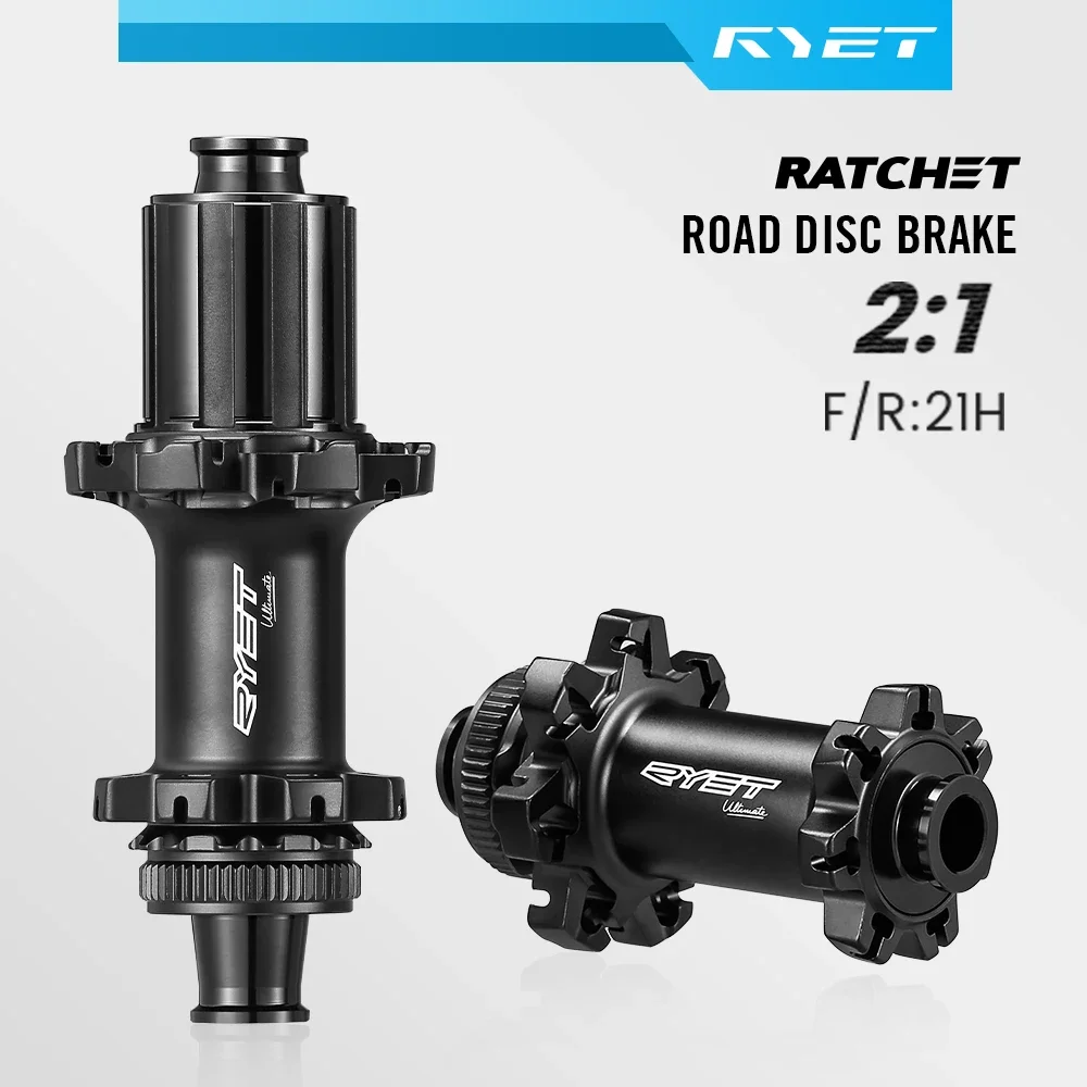

Ступица RYET для шоссейного велосипеда 2:1 Straightpull 21H 36T с храповым механизмом, дисковый тормоз HG XDR, центральный замок 12x100 мм, сквозная ось, велосипедная колесная ступица
