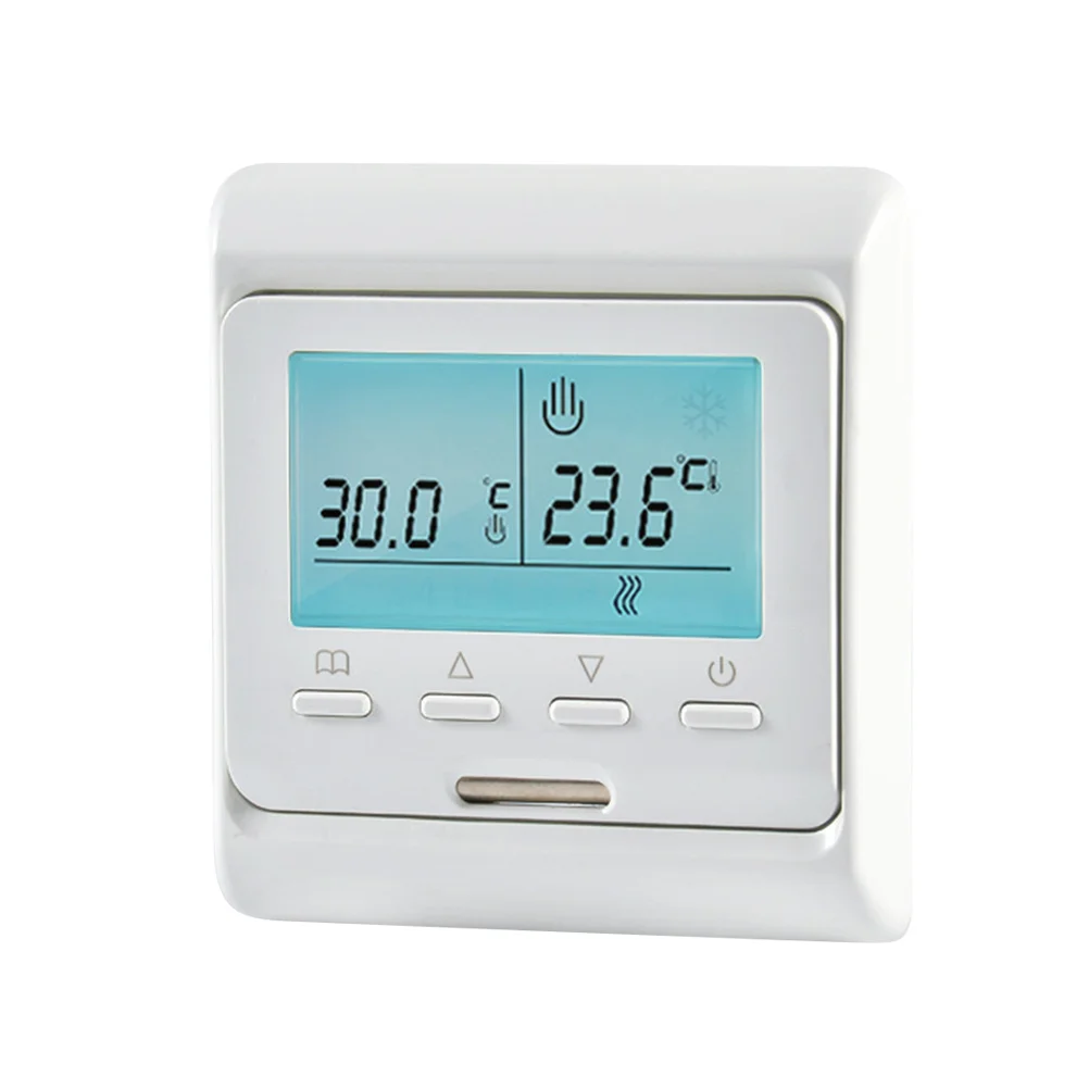 LCD للبرمجة الكهربائية الرقمية التدفئة الأرضية ترموستات وحدة تحكم أرضية دافئة V706h-16a موثوقية عالية مكافحة التشويش