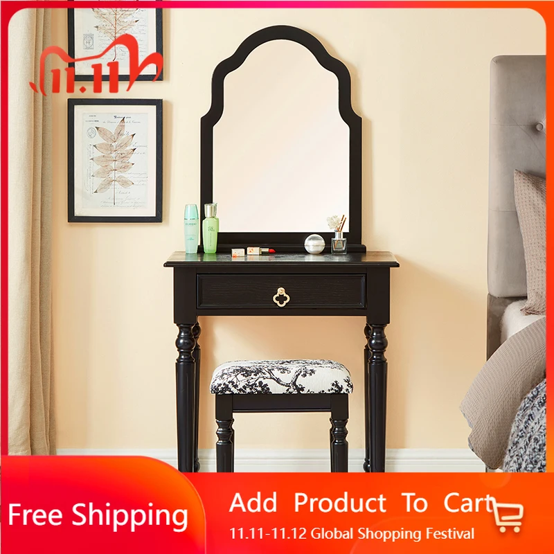 

Computer Beauty Vanity Dresser Modern European Exquisite Makeup Table Delicacy Quality Mid Century Muebles Trendy Furniture