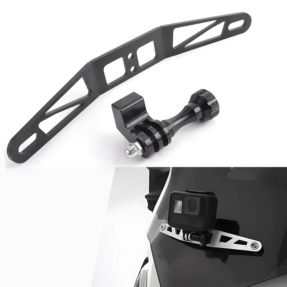 Motorcycle 1000SX Camera Support Windscreen Recorder Bracket Holder For Kawasaki Ninja 1000SX 2020 2021 2022 2023 2024