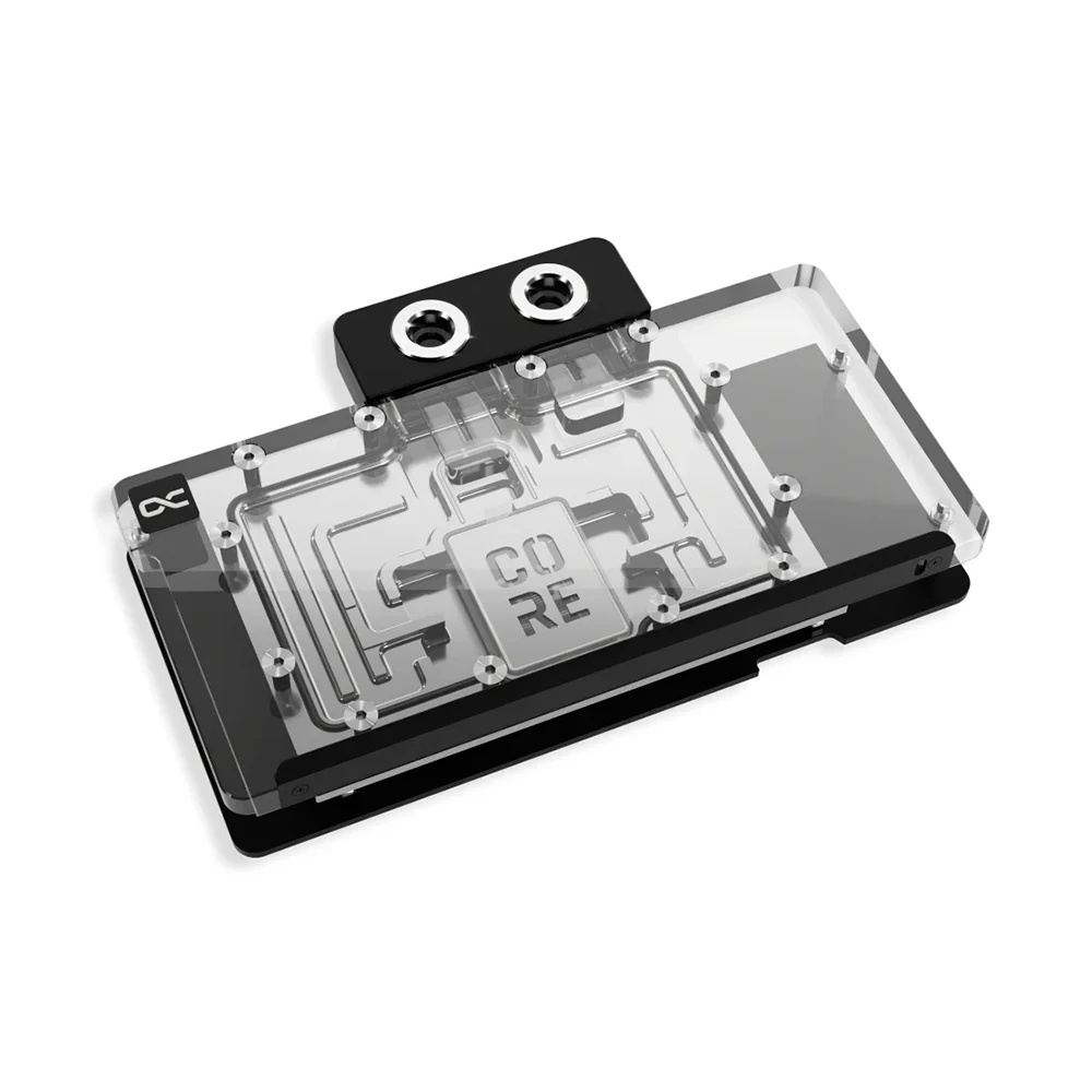 Alphacool Core Water Block serve per ASRock AMD Radeon RX 9070 XT Steel Legend 16GB dispositivo di raffreddamento della scheda grafica con piastra posteriore