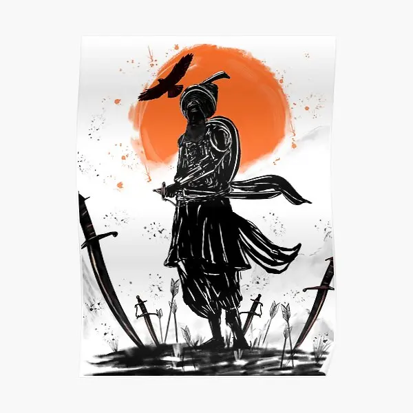 Sikh Warrior  Poster Home Vintage Decor Funny Wall Decoration Room Picture Painting Modern Mural Art Print No Frame