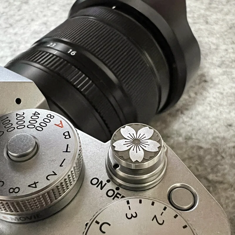 كاميرا معدنية غطاء الحذاء الساخن زر الإصدار ل XE5 X100VI XT5 X-HF1 XM5 XA7 نيكون ZF DF F3HP FM3A لايكا بنتاكس