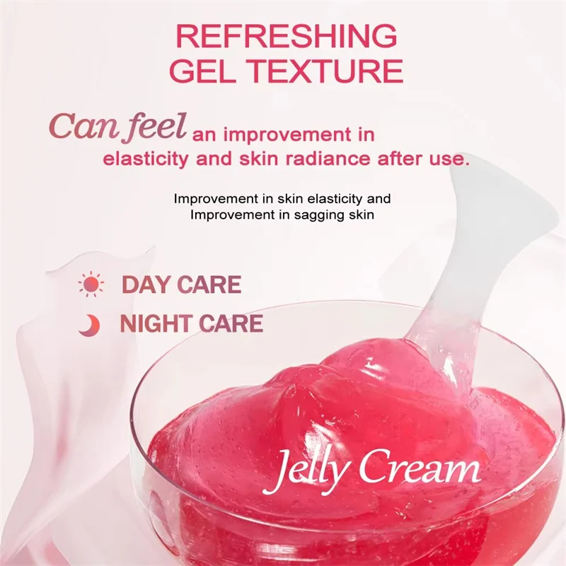 2024 New Jelly Face Cream collagene Soft Moist Collagen Jelly Cream Essence restringe i pori nutre idrata idrata 100g