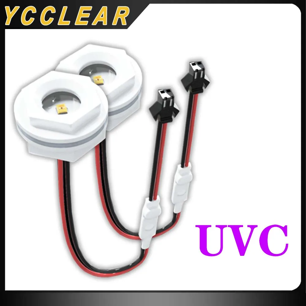 Módulo de desinfecção UVC LED de alta qualidade 270-280nm DC 12-24V 3535 para lâmpada germicida de desinfecção de purificação de água