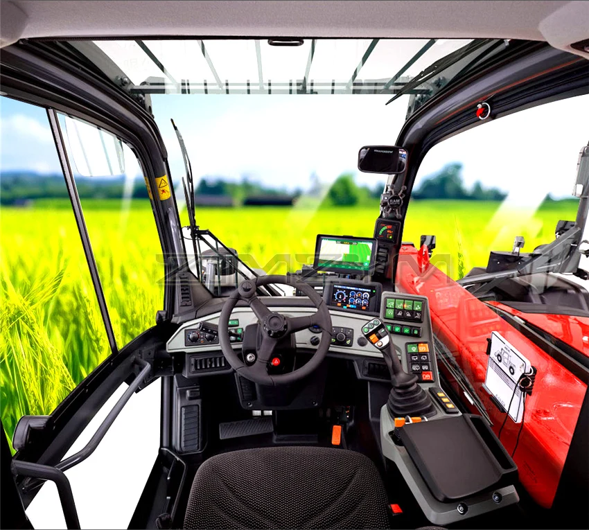 7/9 Zoll Landwirtschaftliches Traktor-Navigationssystem mit integriertem automatischem GPS für Traktorsprüher zum Sprühen auf dem Bauernhof – Detail 6