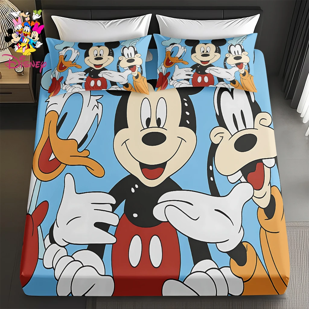 2/3 قطعة ديزني ميكي ودونالد داك آند جوفي الثلاثي المجهزة ورقة مجموعة الطباعة الرقمية هدية عيد للعائلة والأصدقاء