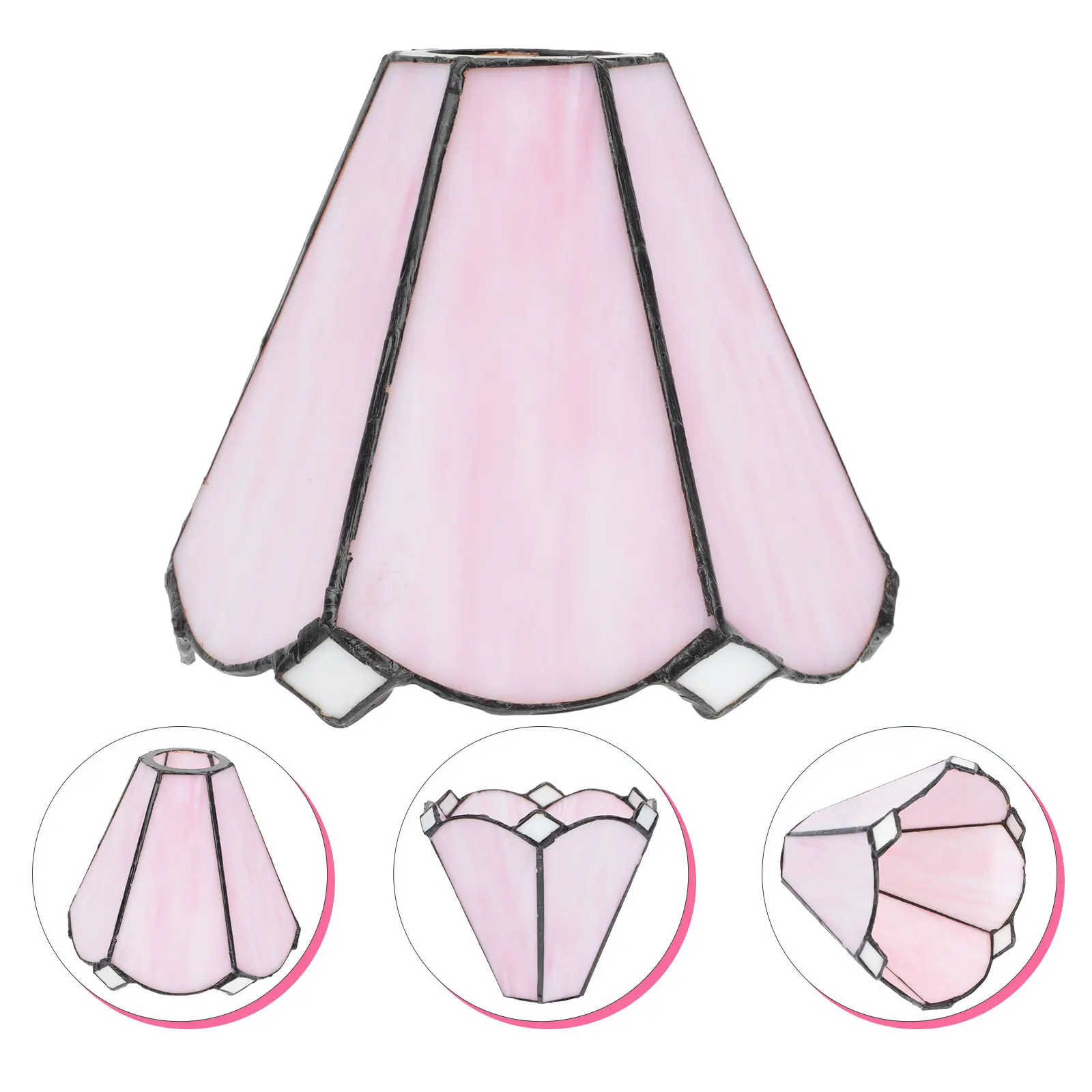 1pcs-colorful-glass-lampshade-exquisite-workmanship-non-deformable-dust-resistant-lamp-shade-for-table-floor-lamp-household