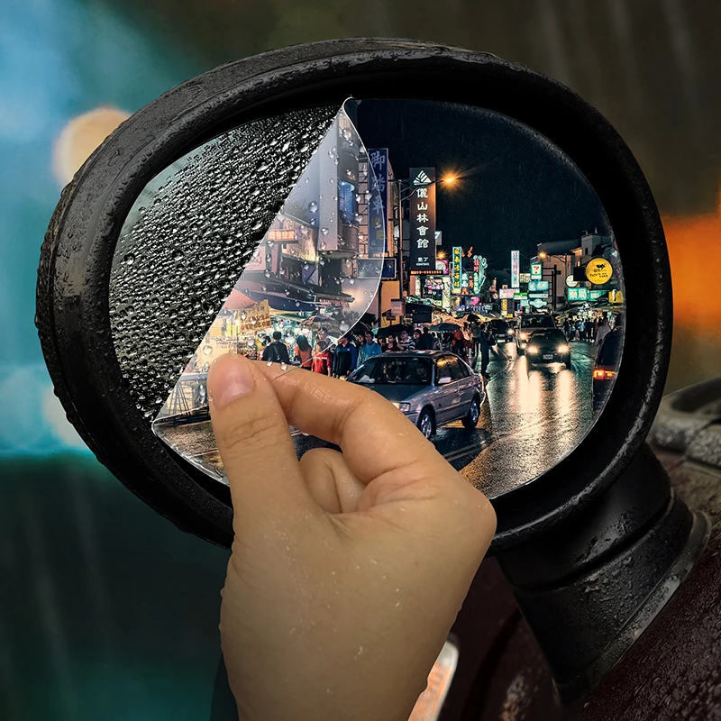 

Car Rainproof Film Anti Fog Exterior Car Sticker For MINI COOPER COUNTRYMAN Universal Rearview Mirror Waterproof Film Accessory