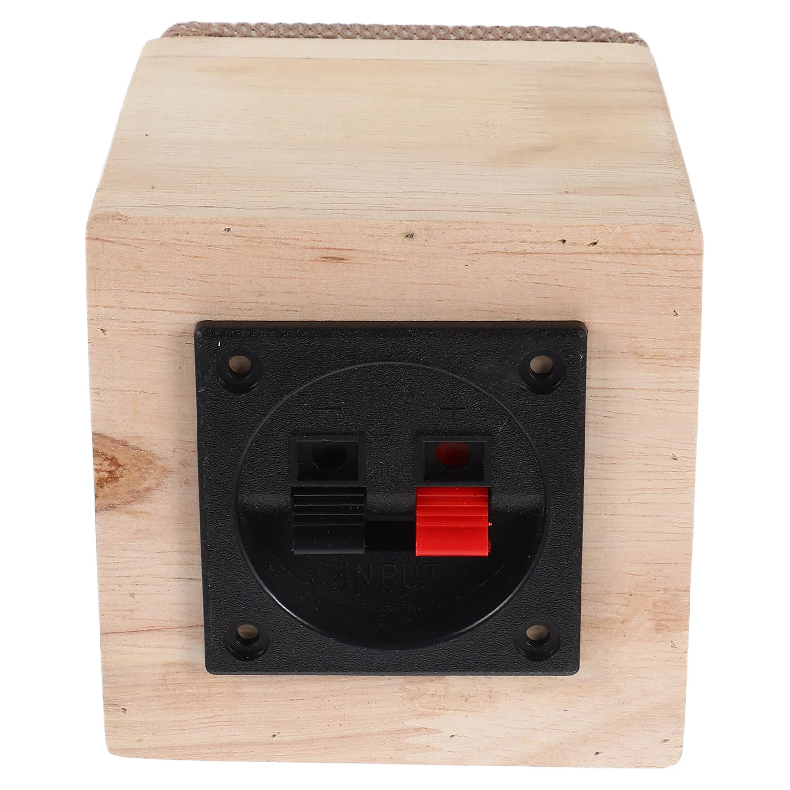 Car Subwoofer Box Wooden Audio Cabinet Premium Wood Construction Empty Speaker Housing Vehicle Sound System Upgrade Automotive