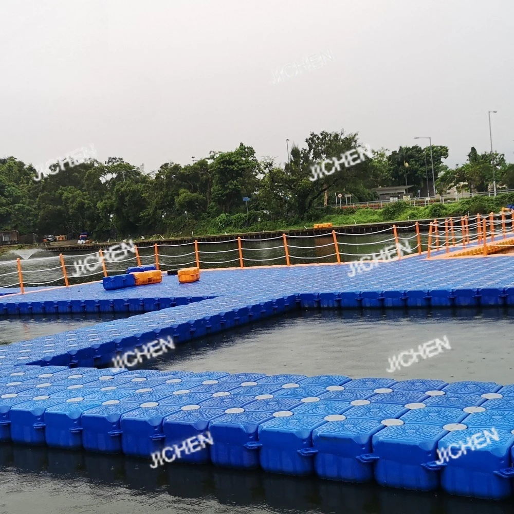 JC Water Park Plastic Pontoon Platform Sea Pontoon Floating Box Fishing Breeding Floating Platform Outdoor Reservoir