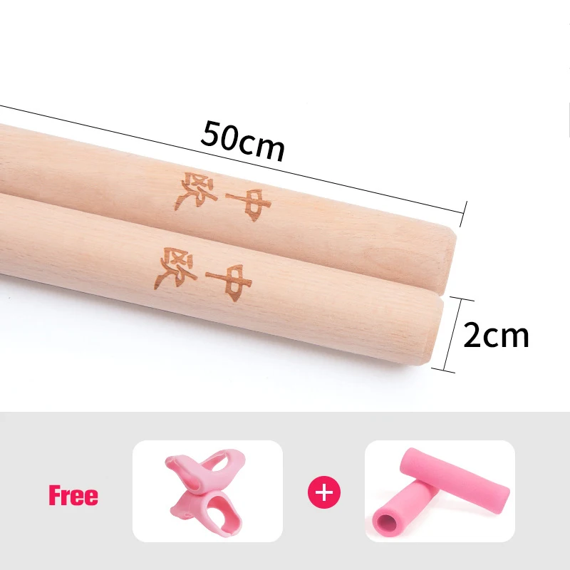 Women Girl Wooden Posture Corrector Stick Back Posture Correction Stretcher Body Building Portable Gym Yoga Accessories XA208L