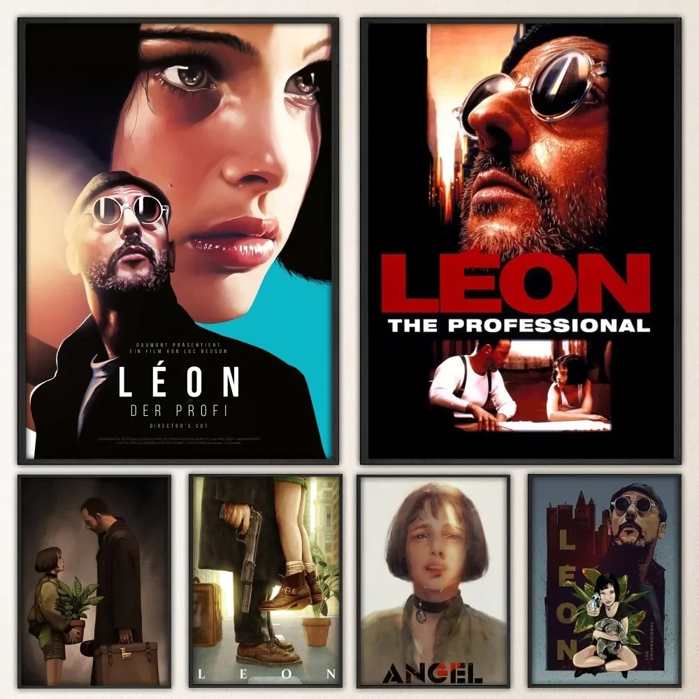 L-Leon The P-professional poster Poster Prints Art Home Painting Bathroom Kitchen Bar Accessories Wall Sticker Large Size