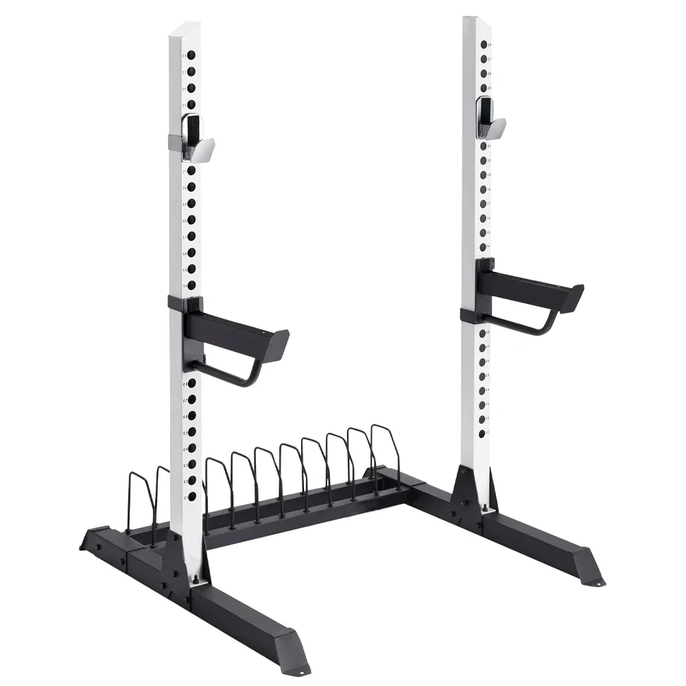 

Be suitable for Multi Functional Gym Fitness Equipment Commercial Squat Rack Cage With Plate Storagecustomizable