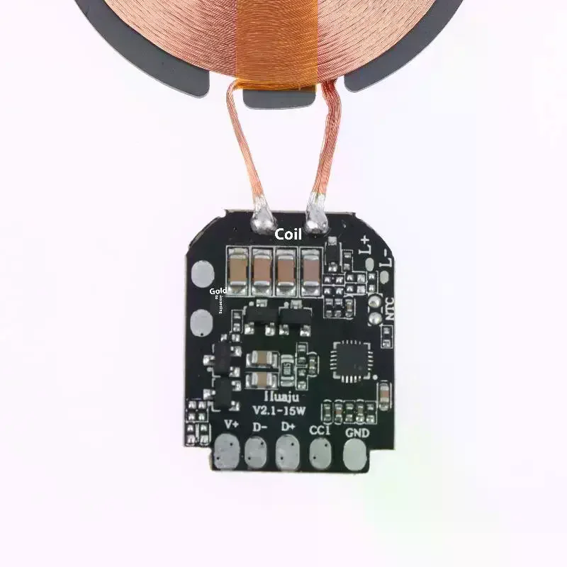 

1Pcs Wireless Charger Module, 15W PD High-Power Rapid Charging with Magnetic Board & PCBA