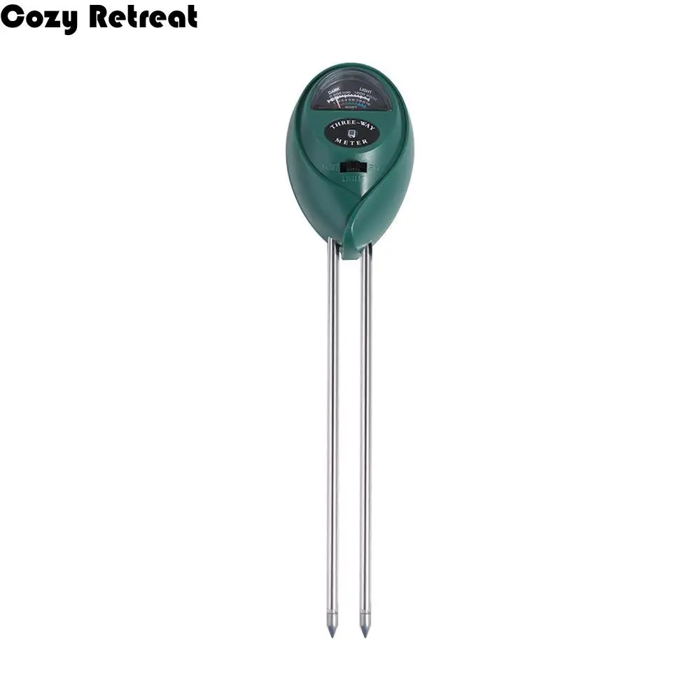 

Analyzer 3 in1 Soil Detector Moist Tester Garden Tool Soil Moisture Meter PH Tester Soil PH Level Tester Lawn
