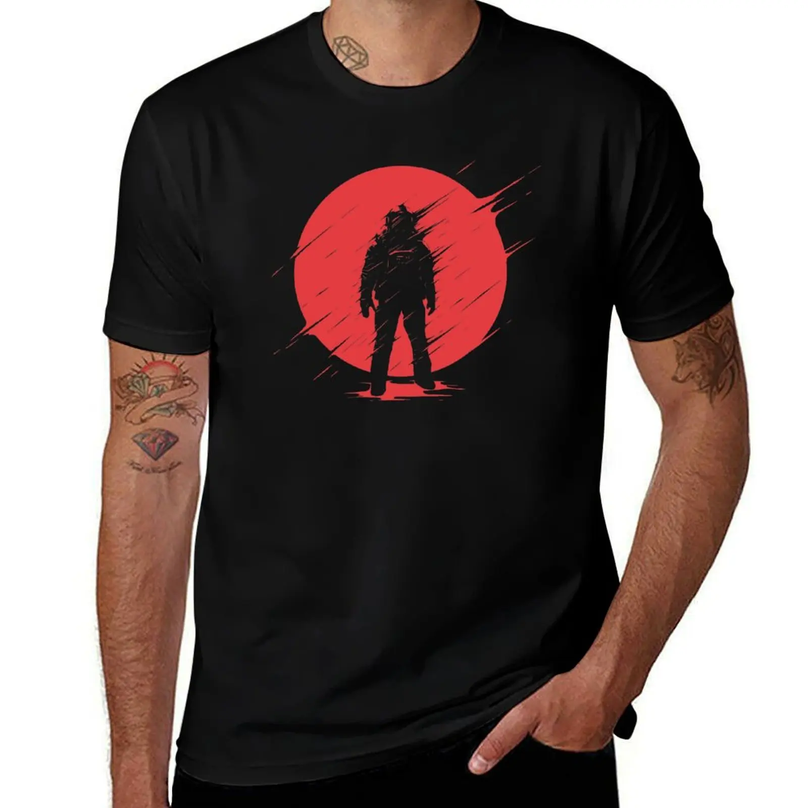 

Red Sphere T-Shirt Street Style Casual Tee Shirt